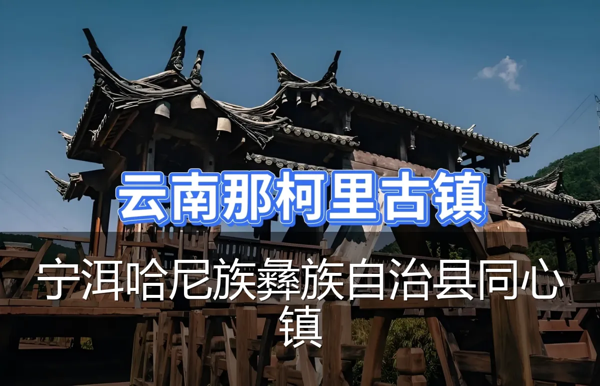 宁洱哈尼族彝族自治县同心镇